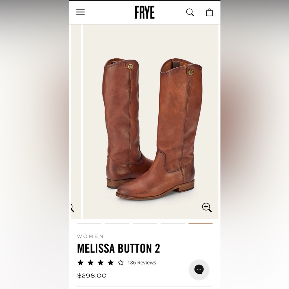 FRYE- MELISSA BUTTON BOOTS